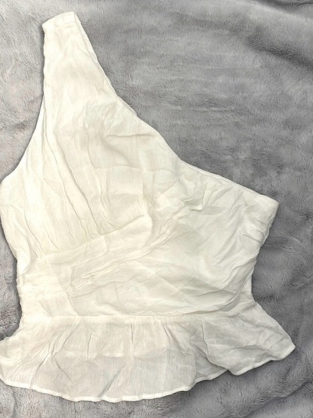 3 for $50 Free People Ellie‎ One Shoulder Top size Small - Picture 3 of 6